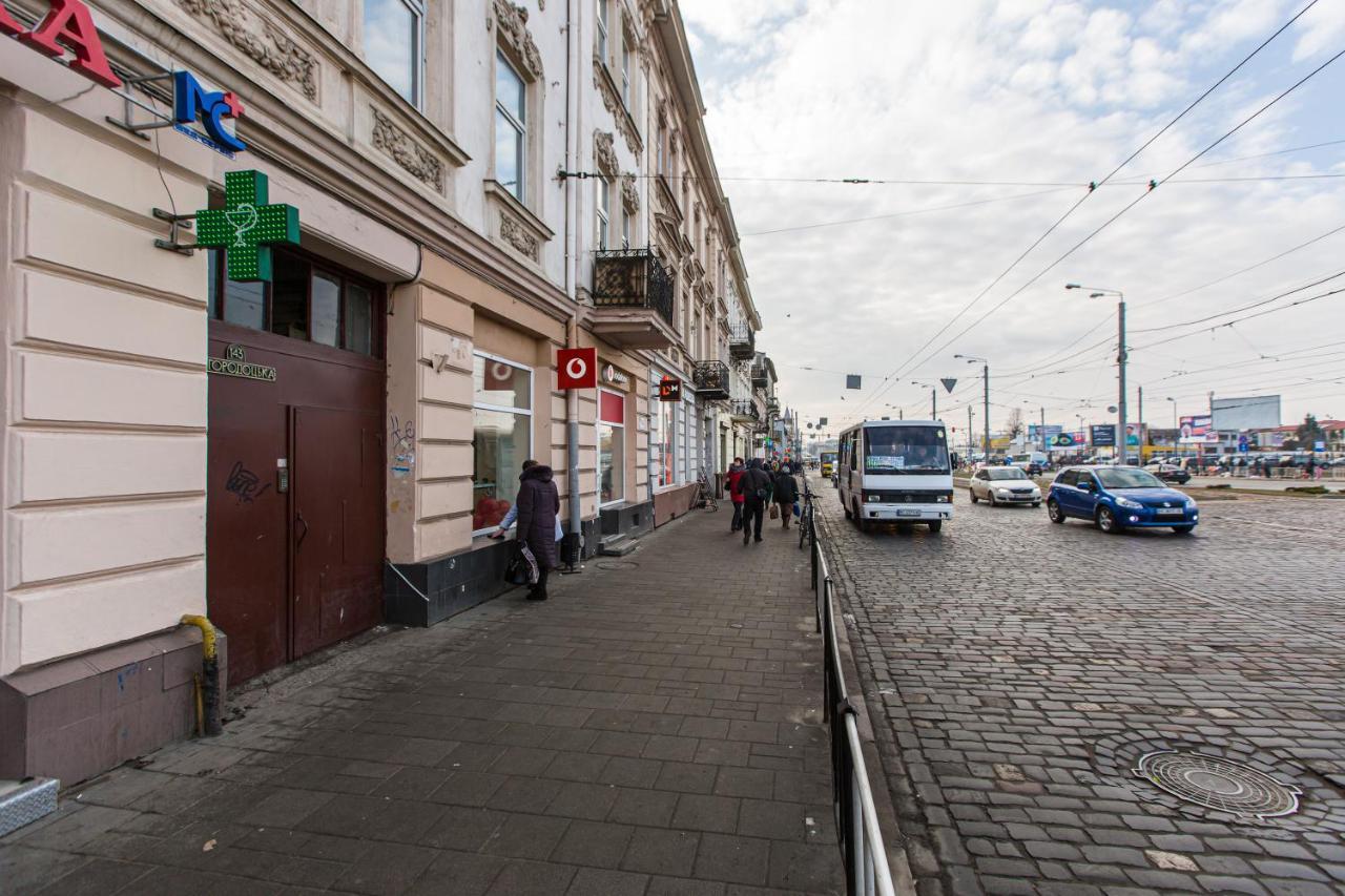 Нова Квартира Студія Біля Ж/Д Вокзалу На Вул. Городоцькій Lviv Eksteriør bilde