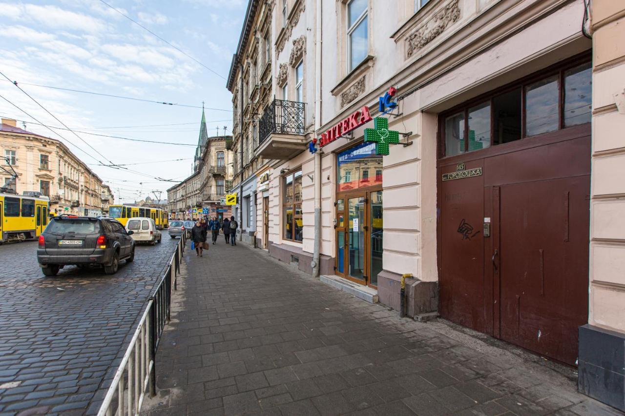 Нова Квартира Студія Біля Ж/Д Вокзалу На Вул. Городоцькій Lviv Eksteriør bilde